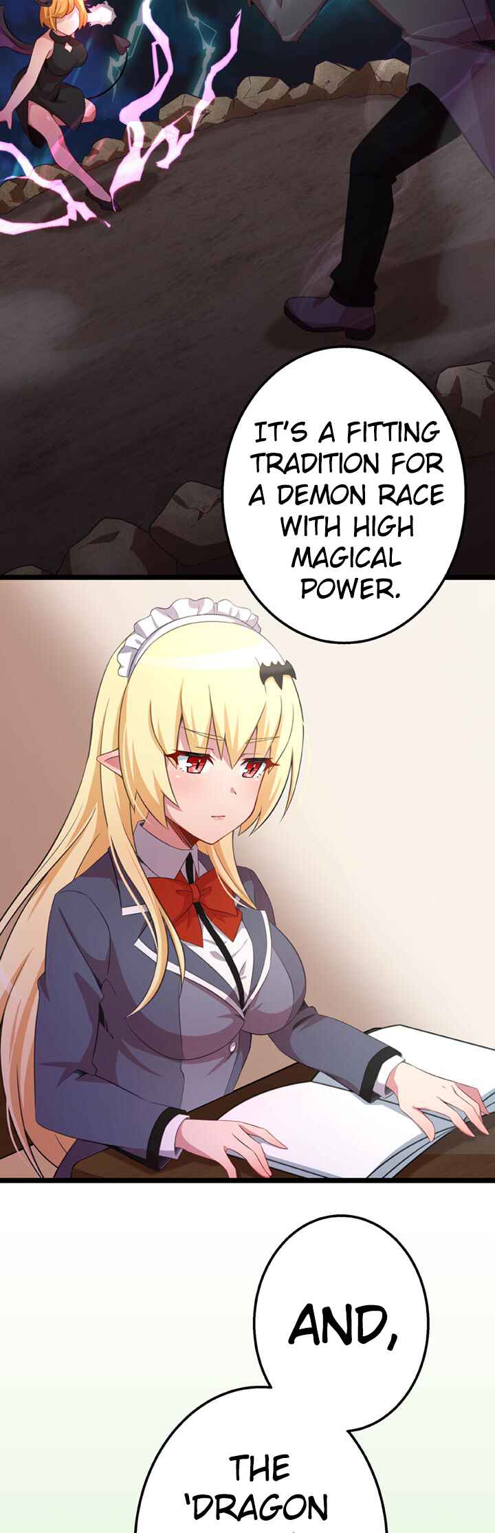 Page 38 Chapter 34 Maou to Ryuuou ni Sodaterareta Shounen wa Gakuen Seikatsu wo Musou suru You desu