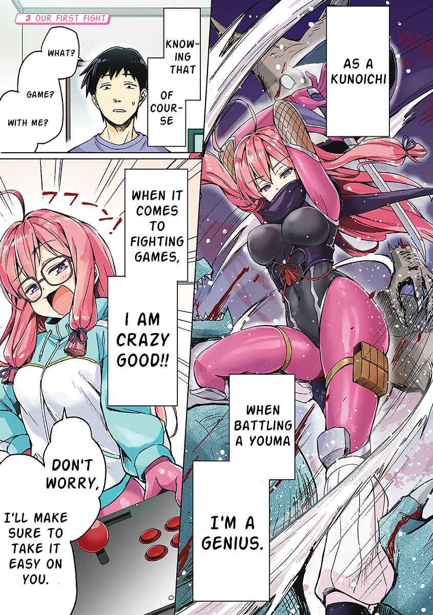 Page 1 Chapter 3 NEET Kunoichi to Nazeka Dousei Hajimemashita