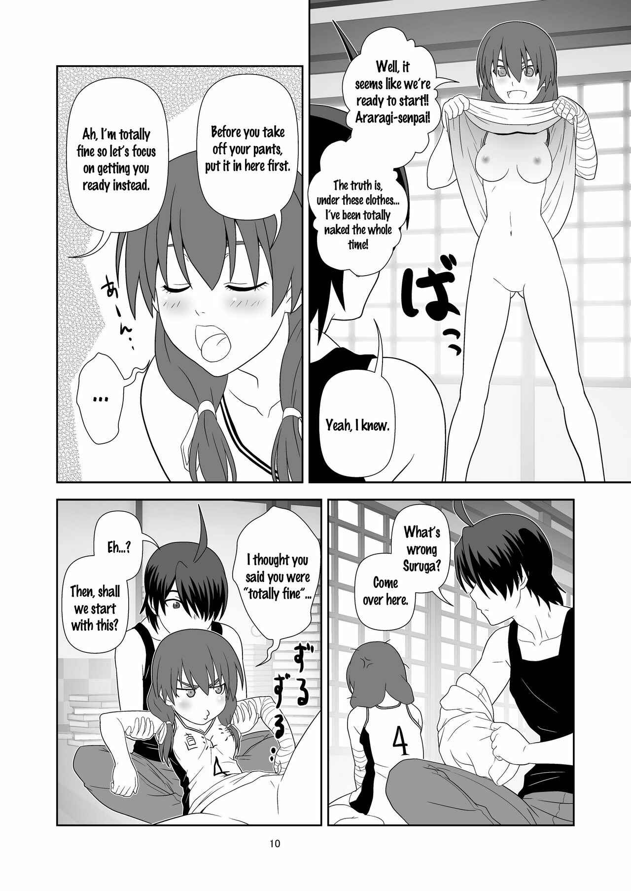 Page 9 Chapter Unknown_f08f Bakemonogatari - Extenstory (Doujinshi)
