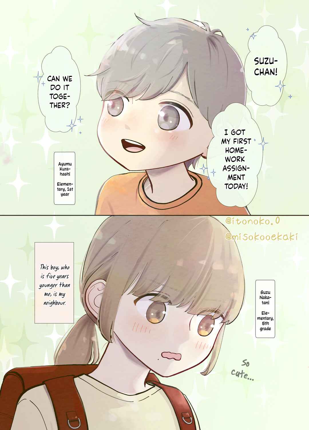 Page 1 Chapter 11 3-Gumi no Osananajimi
