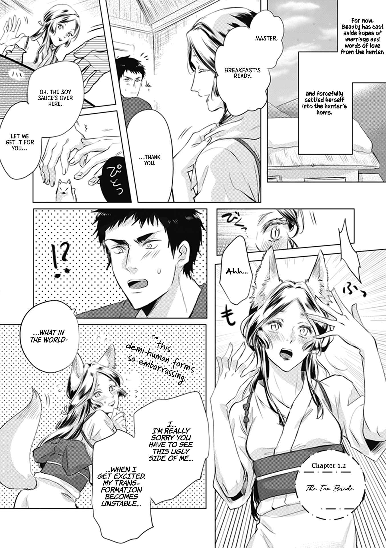 Page 1 Chapter 1.2 Kitsune Bijou Bukotsuna Ryoushi