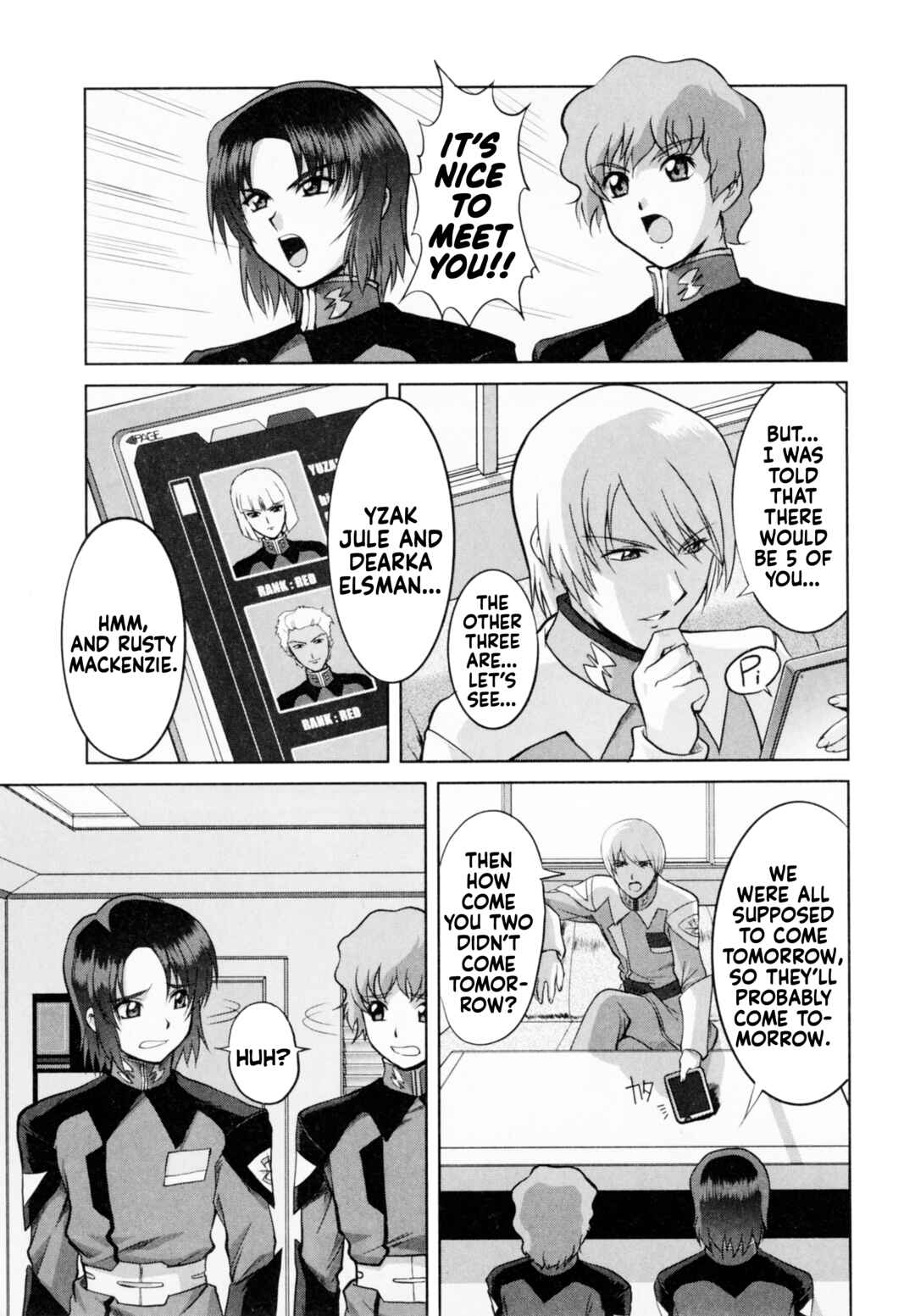 Page 6 Chapter 3 Mobile Suit Gundam SEED featuring SUIT CD