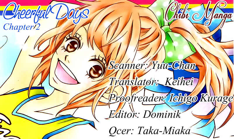 Page 1 Chapter 2 Cheerful Days