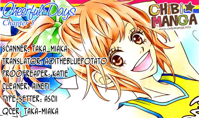 Page 1 Chapter 5 Cheerful Days