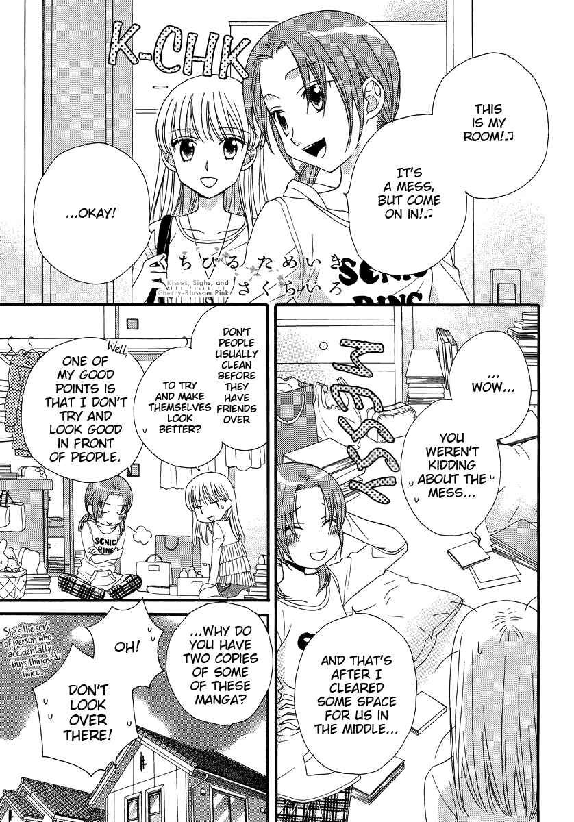 Page 1 Chapter 3 Kisses, Sighs, and Cherry-Blossom Pink