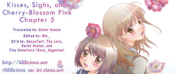 Page 25 Chapter 5 Kisses, Sighs, and Cherry-Blossom Pink