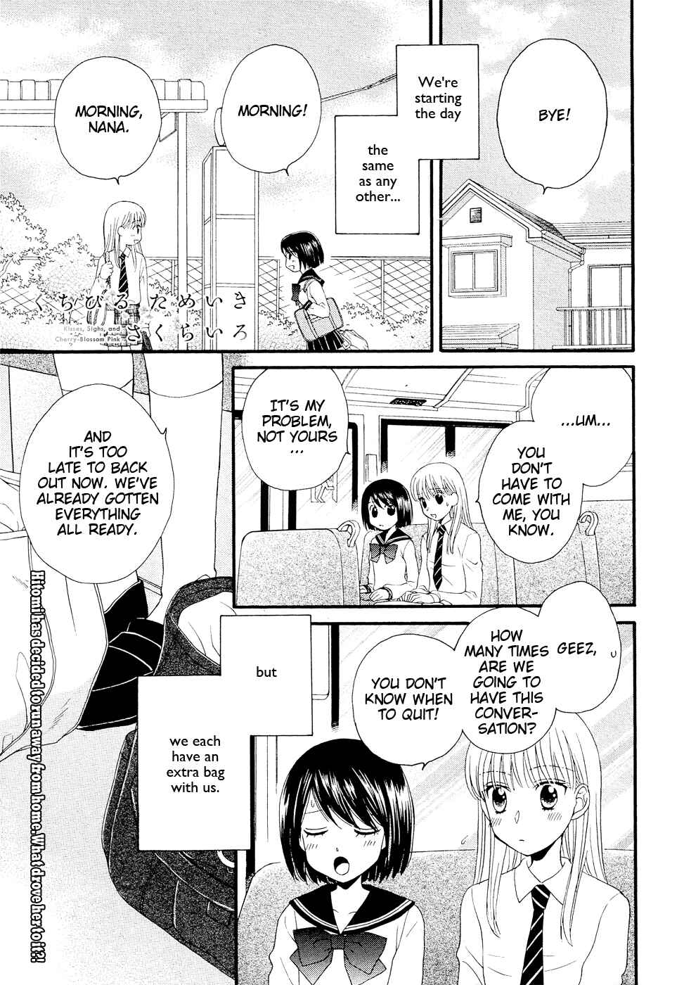 Page 1 Chapter 4 Kisses, Sighs, and Cherry-Blossom Pink
