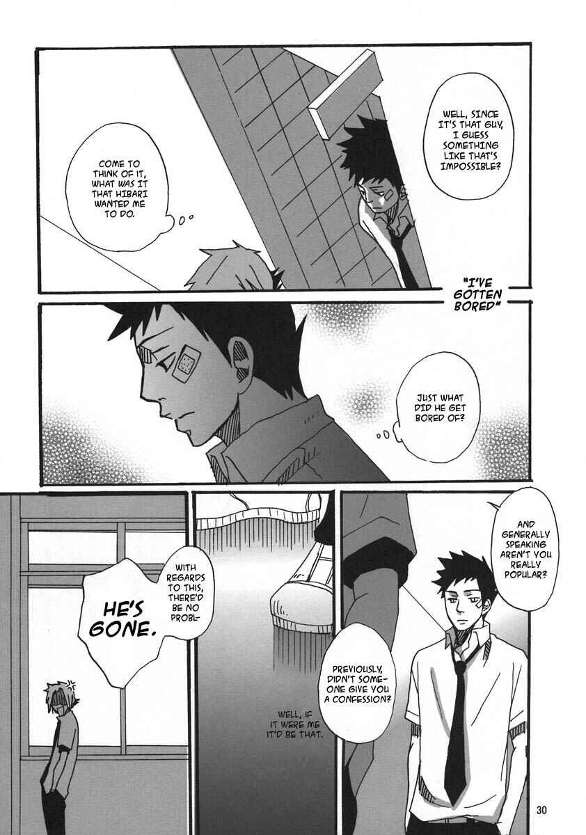Page 30 Chapter Unknown_01a1 Katekyo Hitman Reborn! - Koi to wa Yobenai (Doujinshi)