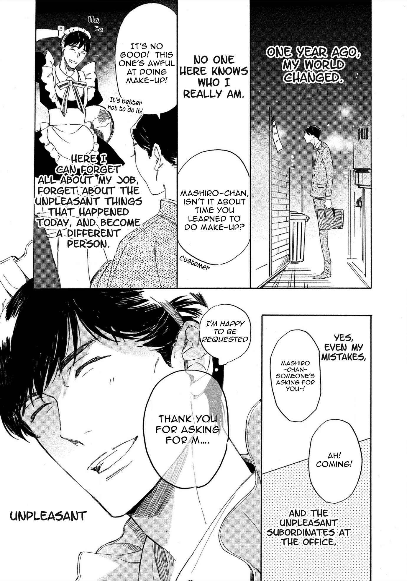 Page 14 Chapter 1 Nee, Onnanoko ni Shite Ageru