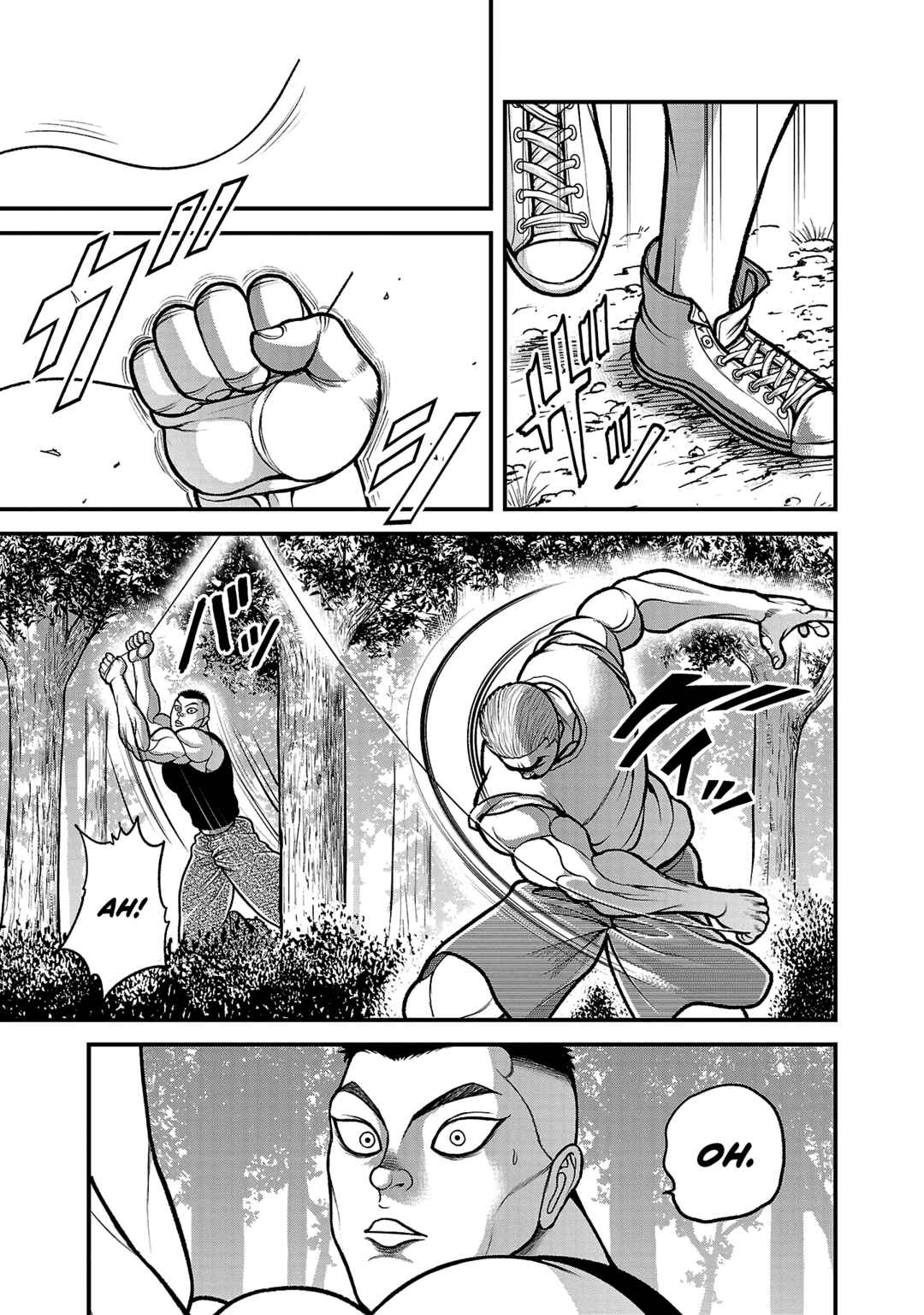 Page 18 Chapter 17 Baki Gaiden: Gaia & Sikorsky - Sometimes Nomura—Two yet Three People Living Together