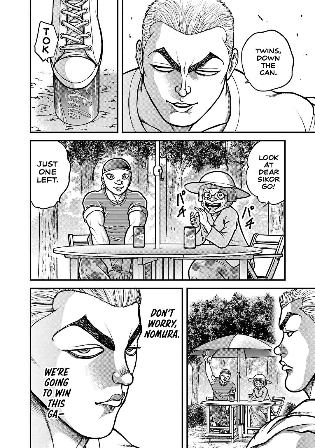 Page 19 Chapter 17 Baki Gaiden: Gaia & Sikorsky - Sometimes Nomura—Two yet Three People Living Together
