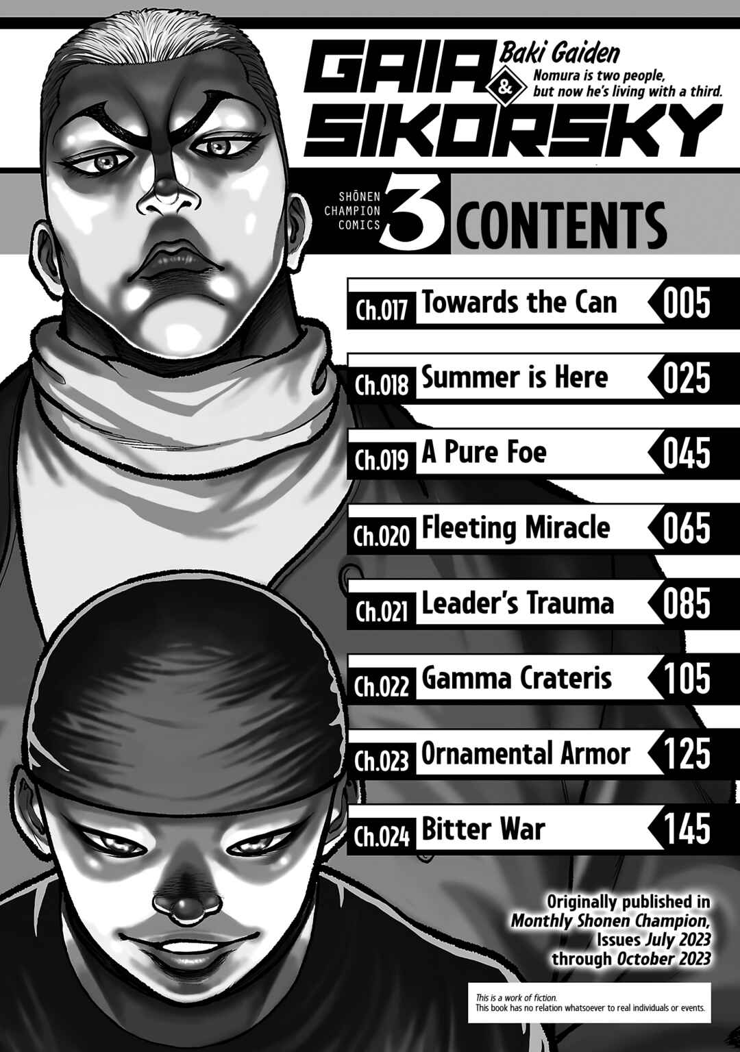 Page 5 Chapter 17 Baki Gaiden: Gaia & Sikorsky - Sometimes Nomura—Two yet Three People Living Together