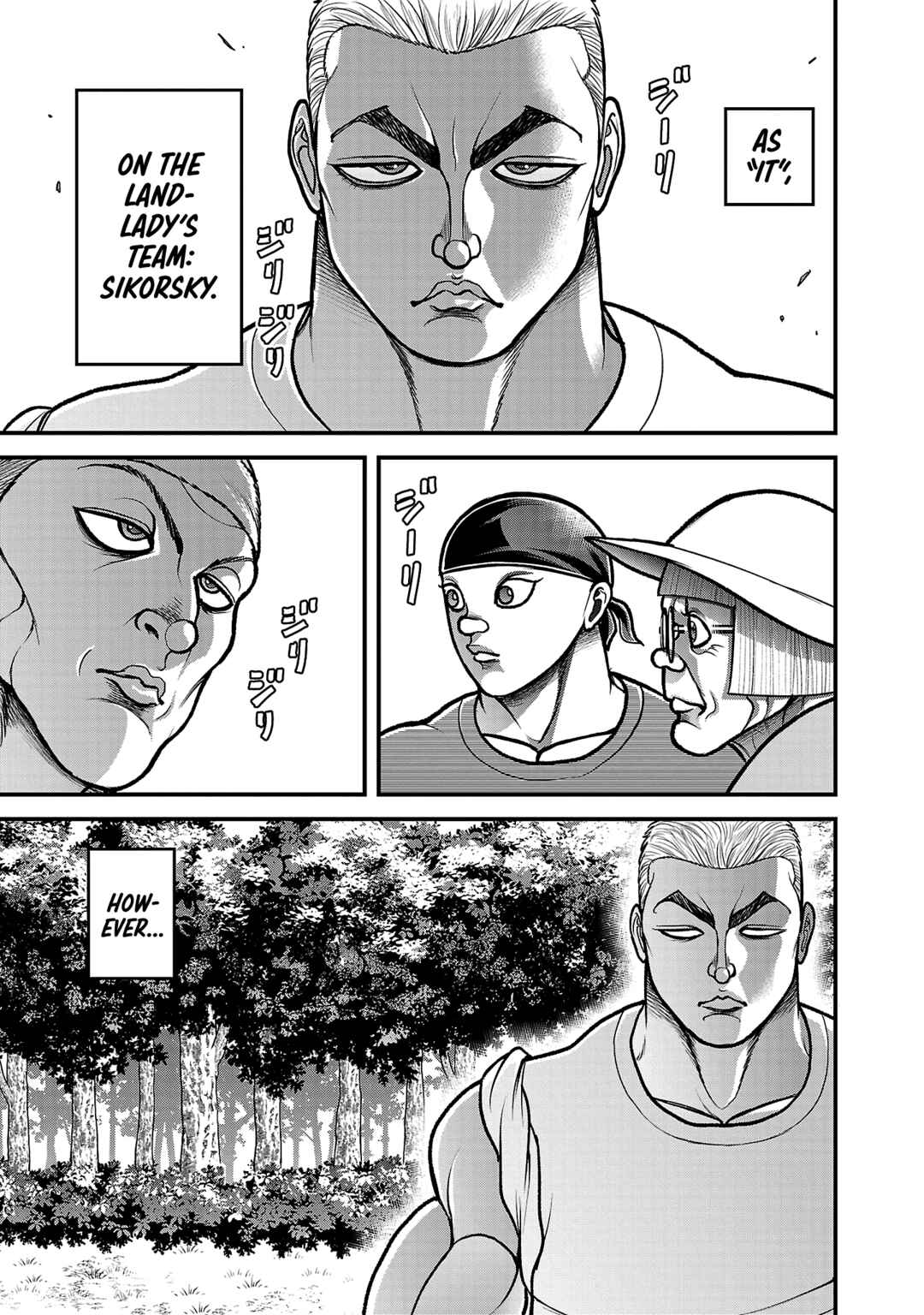 Page 8 Chapter 17 Baki Gaiden: Gaia & Sikorsky - Sometimes Nomura—Two yet Three People Living Together