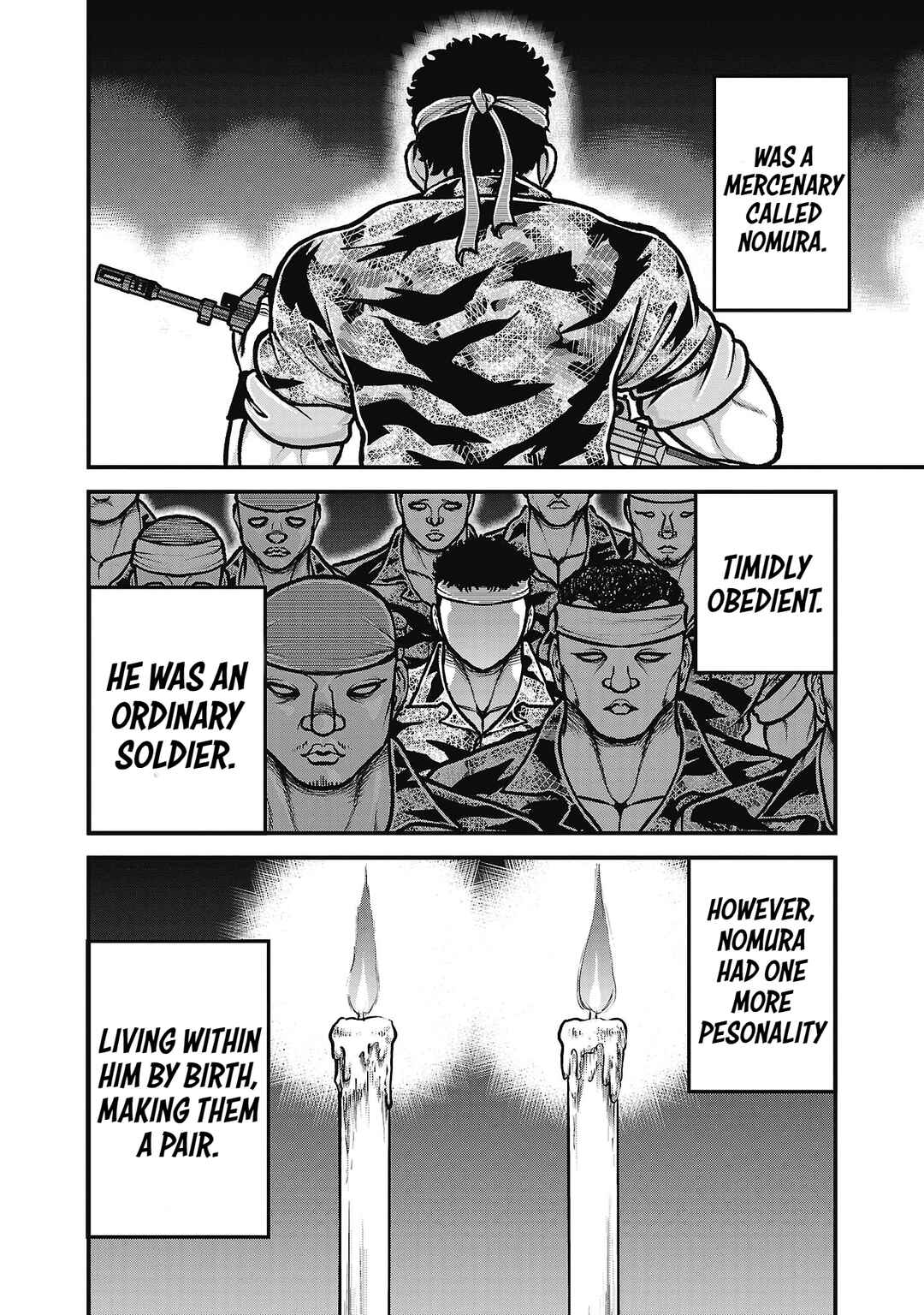 Page 6 Chapter 7 Baki Gaiden: Gaia & Sikorsky - Sometimes Nomura—Two yet Three People Living Together