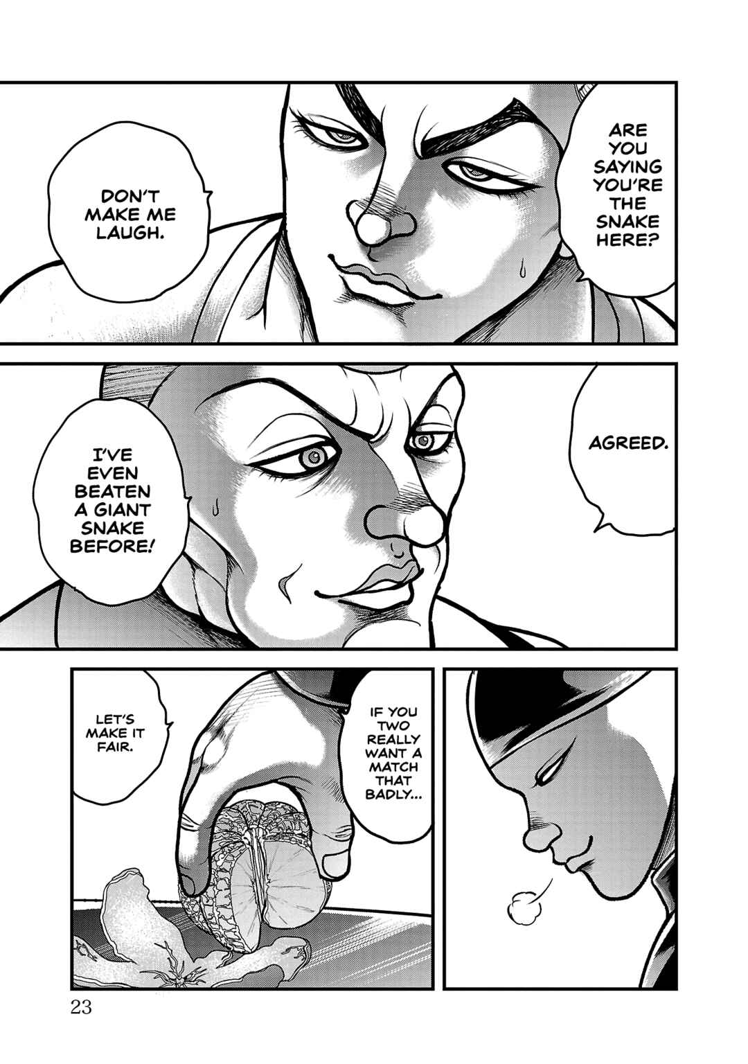 Page 24 Chapter 9 Baki Gaiden: Gaia & Sikorsky - Sometimes Nomura—Two yet Three People Living Together