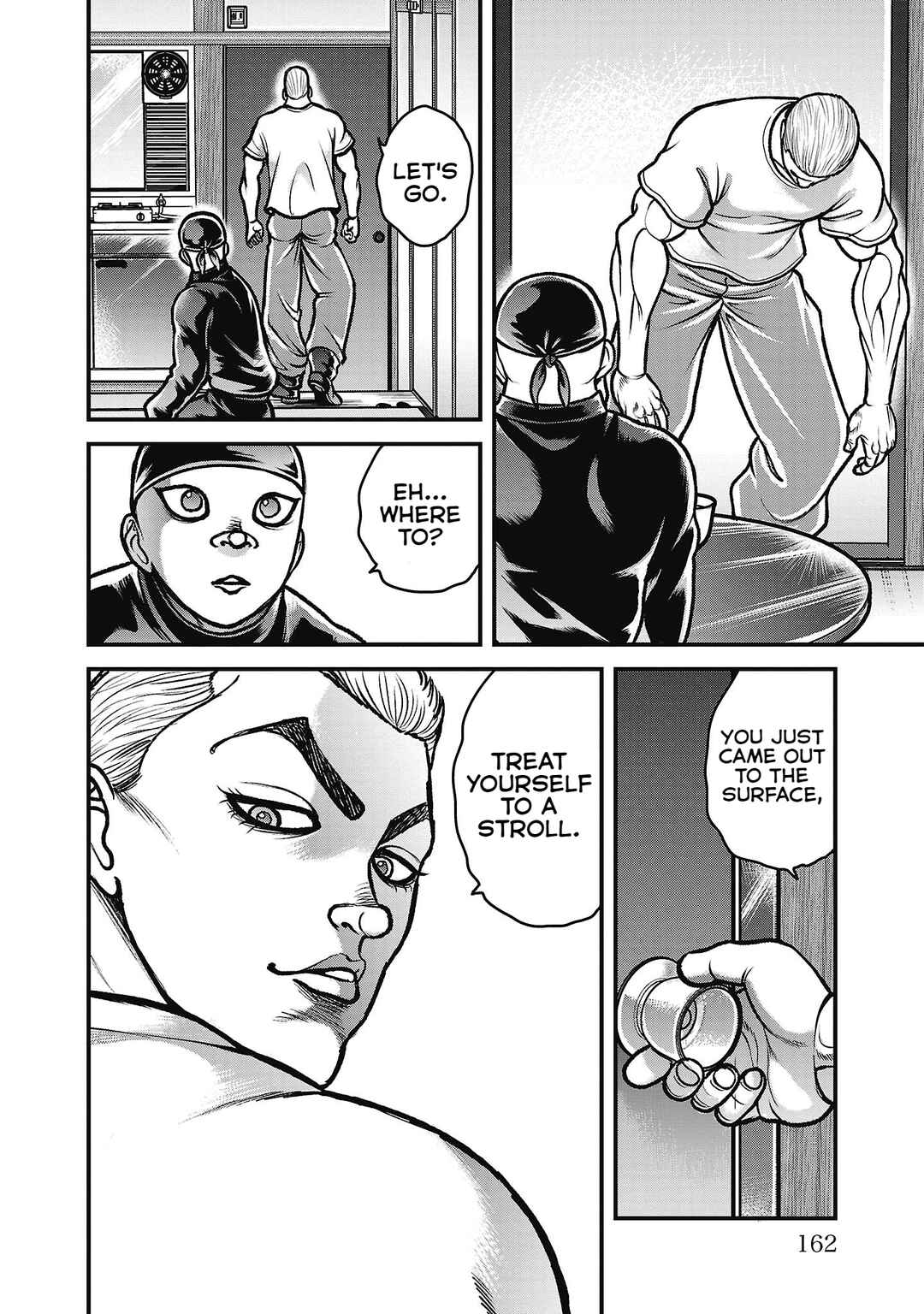 Page 9 Chapter 8 Baki Gaiden: Gaia & Sikorsky - Sometimes Nomura—Two yet Three People Living Together