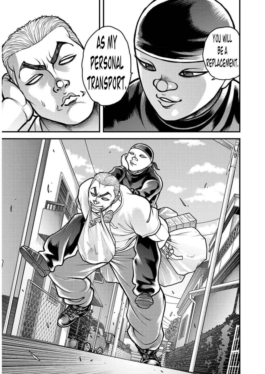Page 7 Chapter 12 Baki Gaiden: Gaia & Sikorsky - Sometimes Nomura—Two yet Three People Living Together