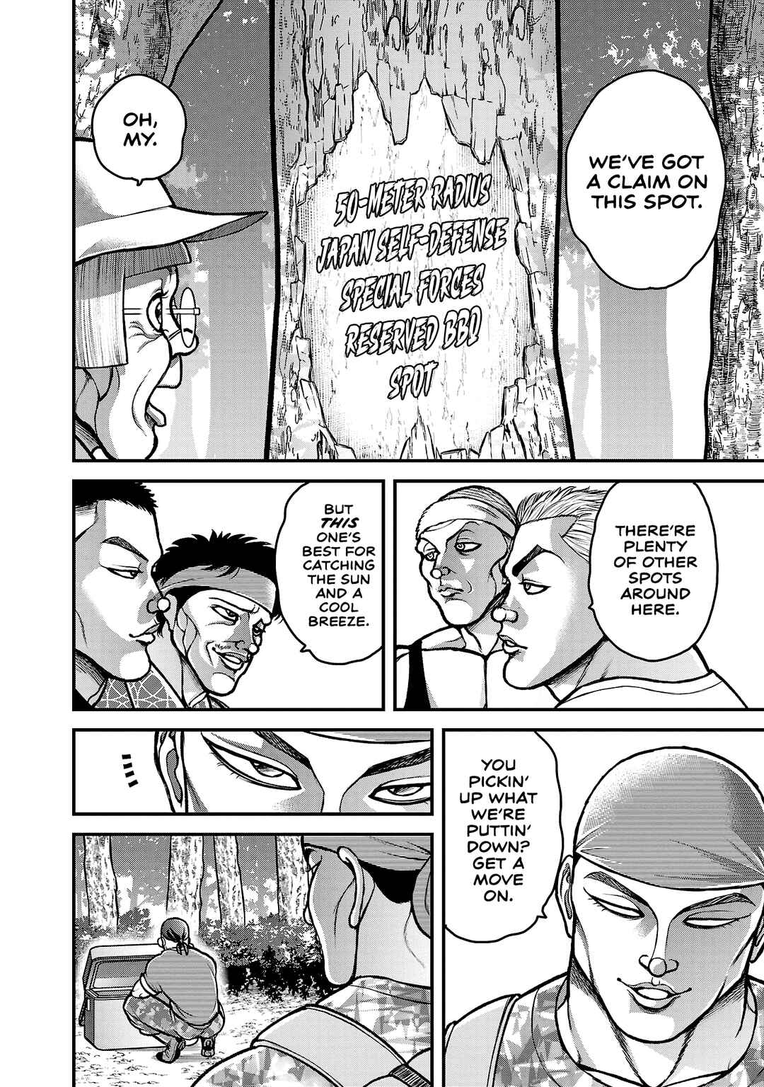 Page 11 Chapter 16 Baki Gaiden: Gaia & Sikorsky - Sometimes Nomura—Two yet Three People Living Together