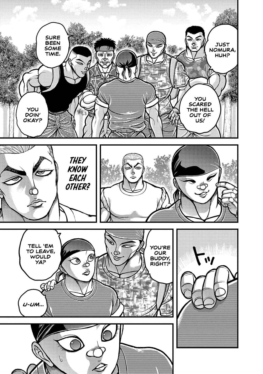 Page 14 Chapter 16 Baki Gaiden: Gaia & Sikorsky - Sometimes Nomura—Two yet Three People Living Together