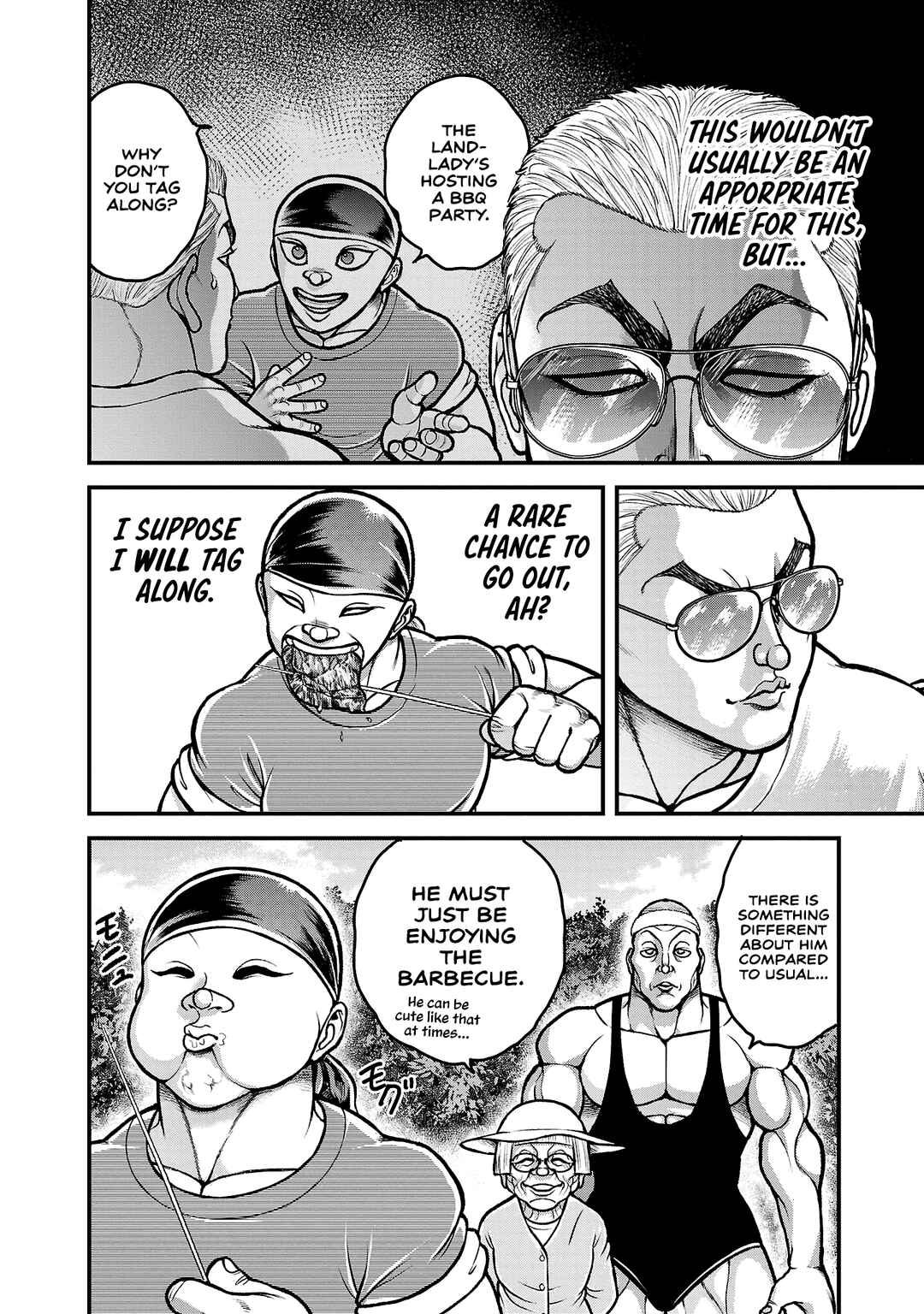 Page 4 Chapter 16 Baki Gaiden: Gaia & Sikorsky - Sometimes Nomura—Two yet Three People Living Together