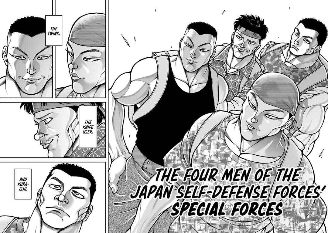 Page 8 Chapter 16 Baki Gaiden: Gaia & Sikorsky - Sometimes Nomura—Two yet Three People Living Together