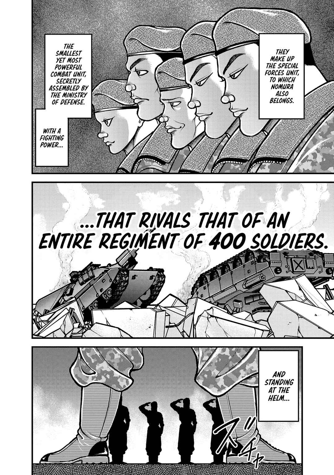 Page 9 Chapter 16 Baki Gaiden: Gaia & Sikorsky - Sometimes Nomura—Two yet Three People Living Together