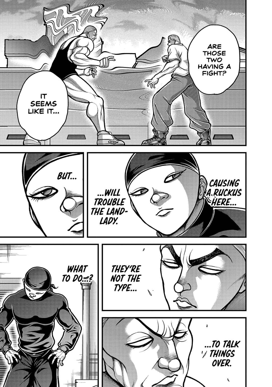 Page 10 Chapter 10 Baki Gaiden: Gaia & Sikorsky - Sometimes Nomura—Two yet Three People Living Together
