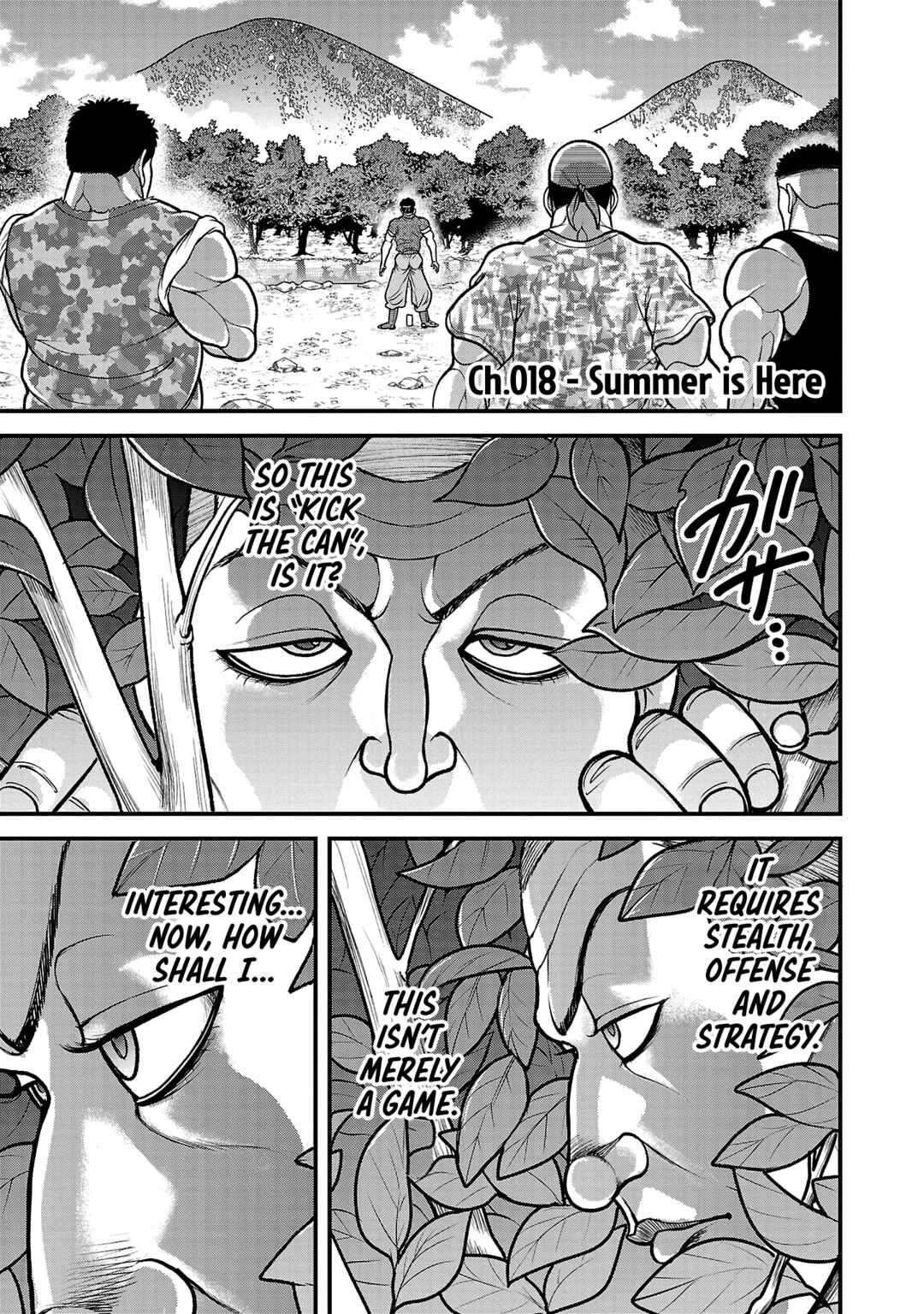 Page 1 Chapter 18 Baki Gaiden: Gaia & Sikorsky - Sometimes Nomura—Two yet Three People Living Together