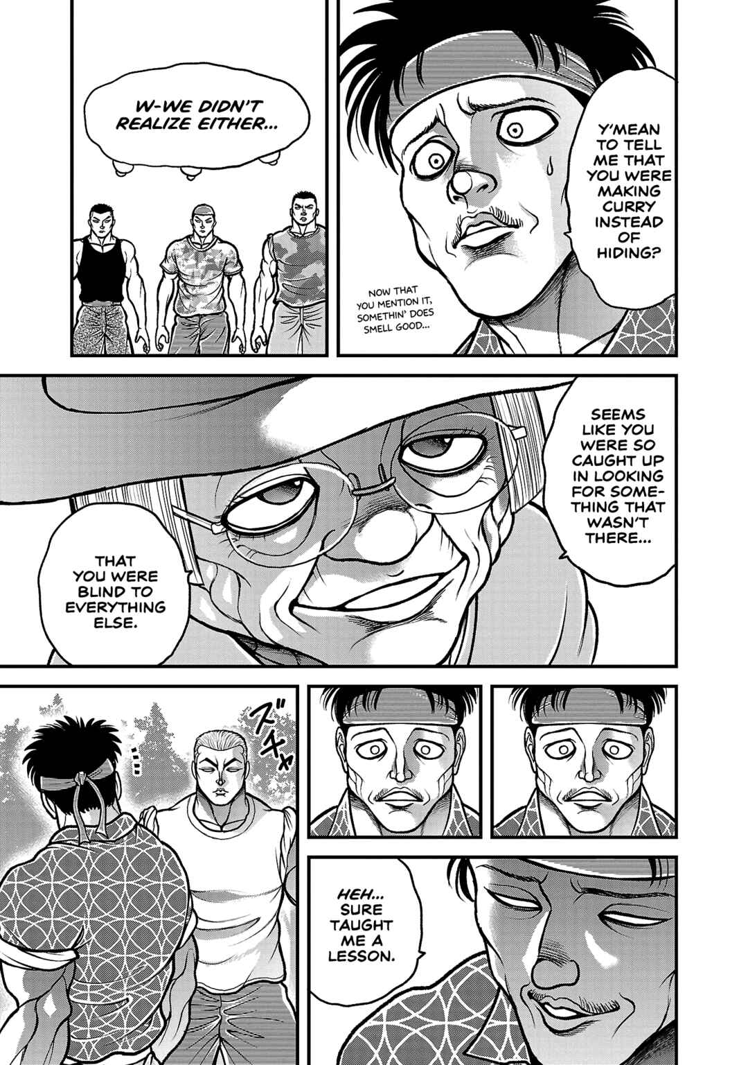 Page 13 Chapter 18 Baki Gaiden: Gaia & Sikorsky - Sometimes Nomura—Two yet Three People Living Together