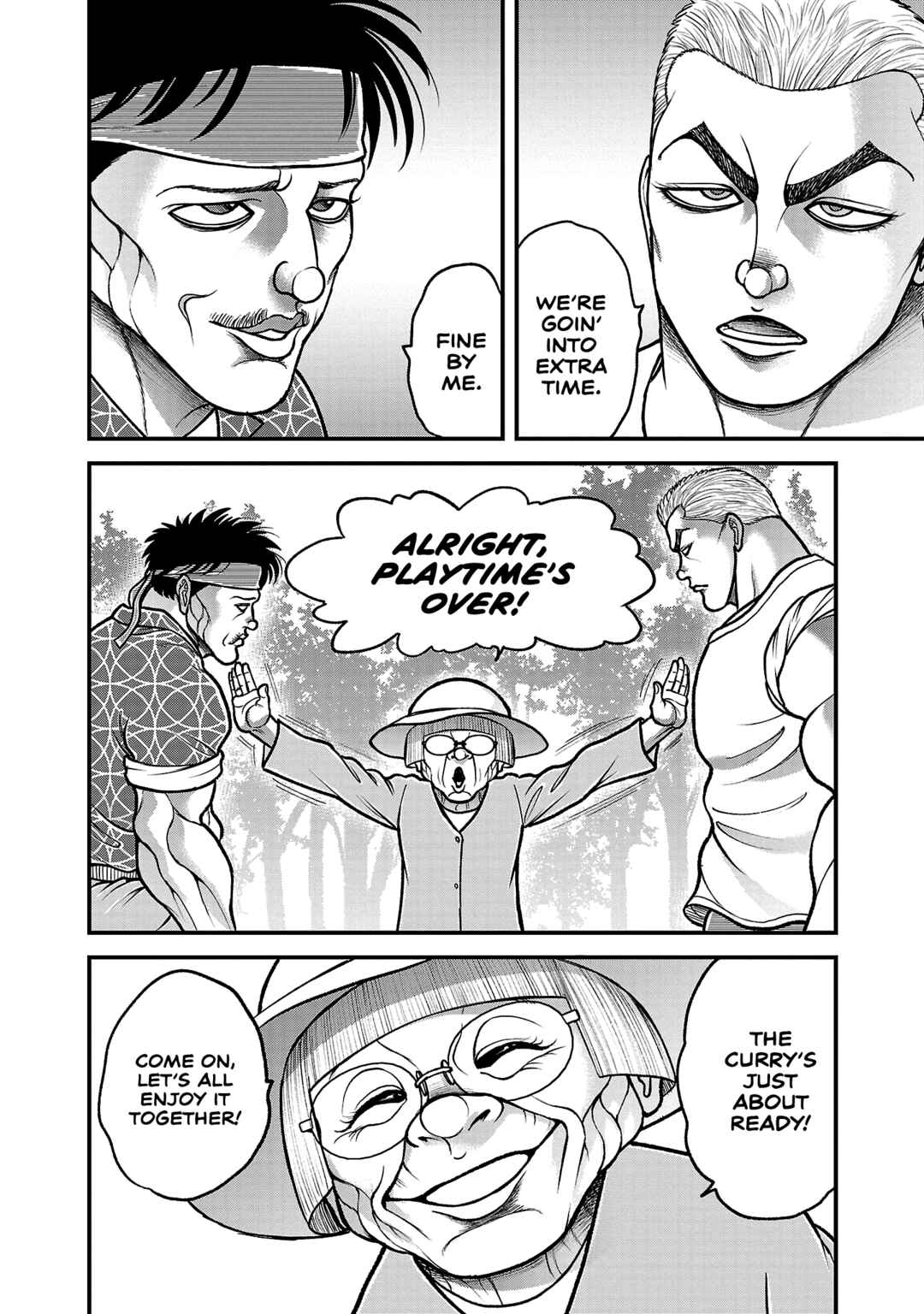 Page 14 Chapter 18 Baki Gaiden: Gaia & Sikorsky - Sometimes Nomura—Two yet Three People Living Together