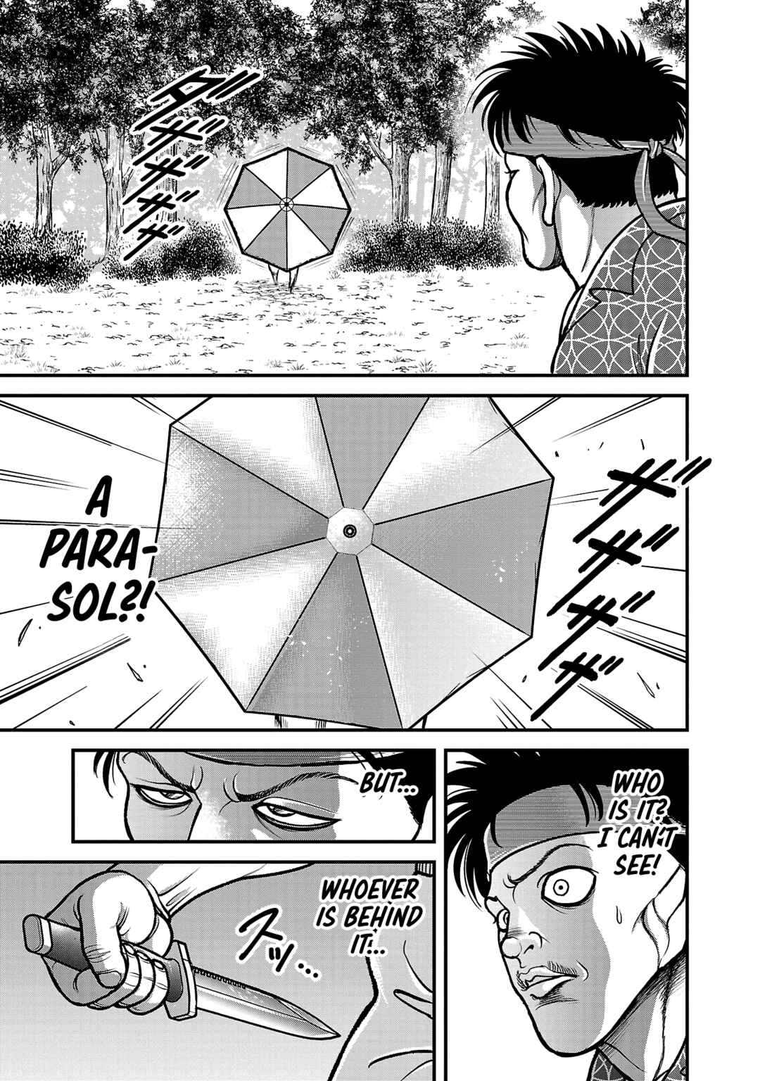 Page 3 Chapter 18 Baki Gaiden: Gaia & Sikorsky - Sometimes Nomura—Two yet Three People Living Together