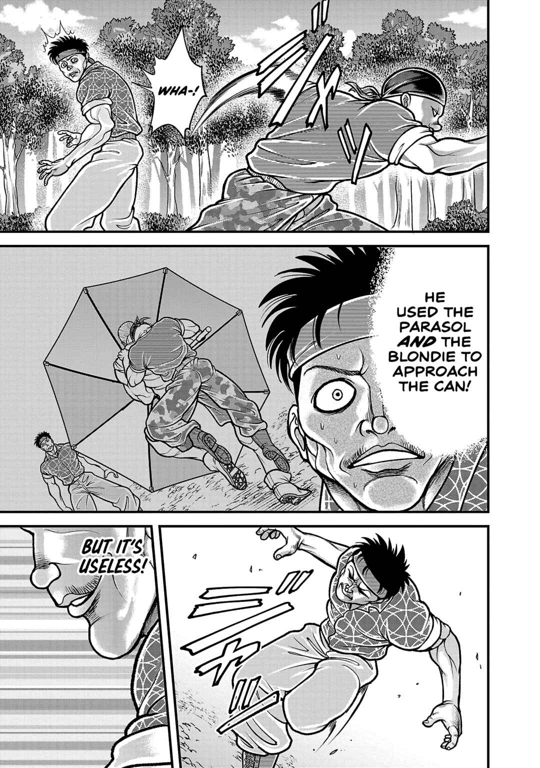 Page 7 Chapter 18 Baki Gaiden: Gaia & Sikorsky - Sometimes Nomura—Two yet Three People Living Together