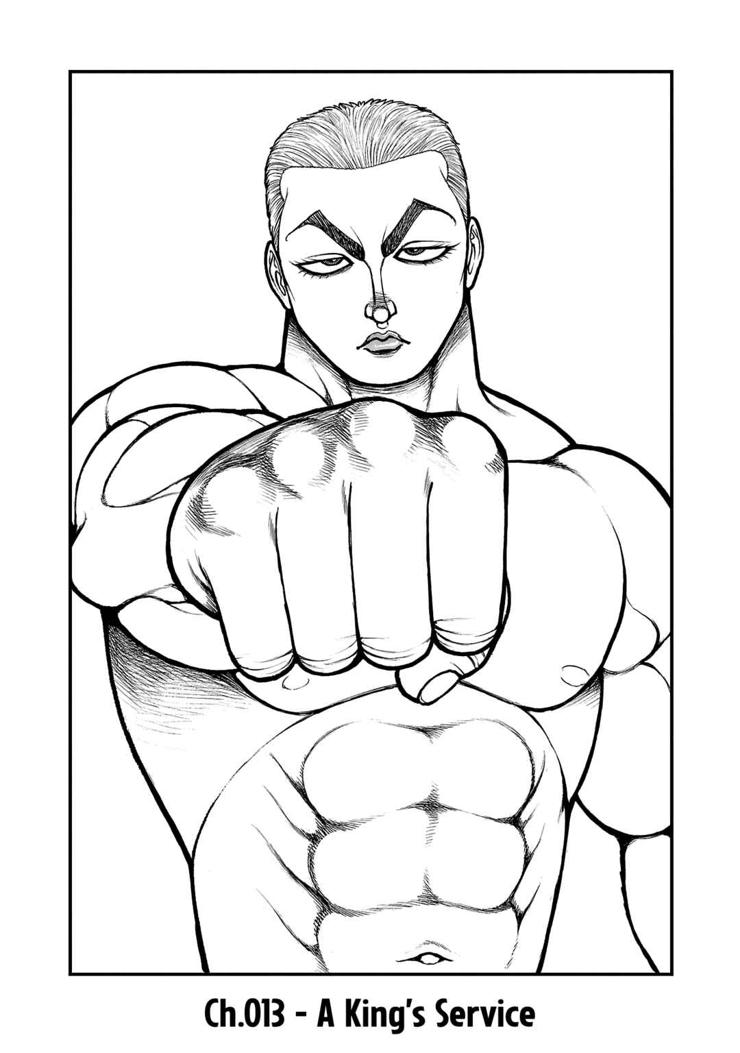 Page 1 Chapter 13 Baki Gaiden: Gaia & Sikorsky - Sometimes Nomura—Two yet Three People Living Together