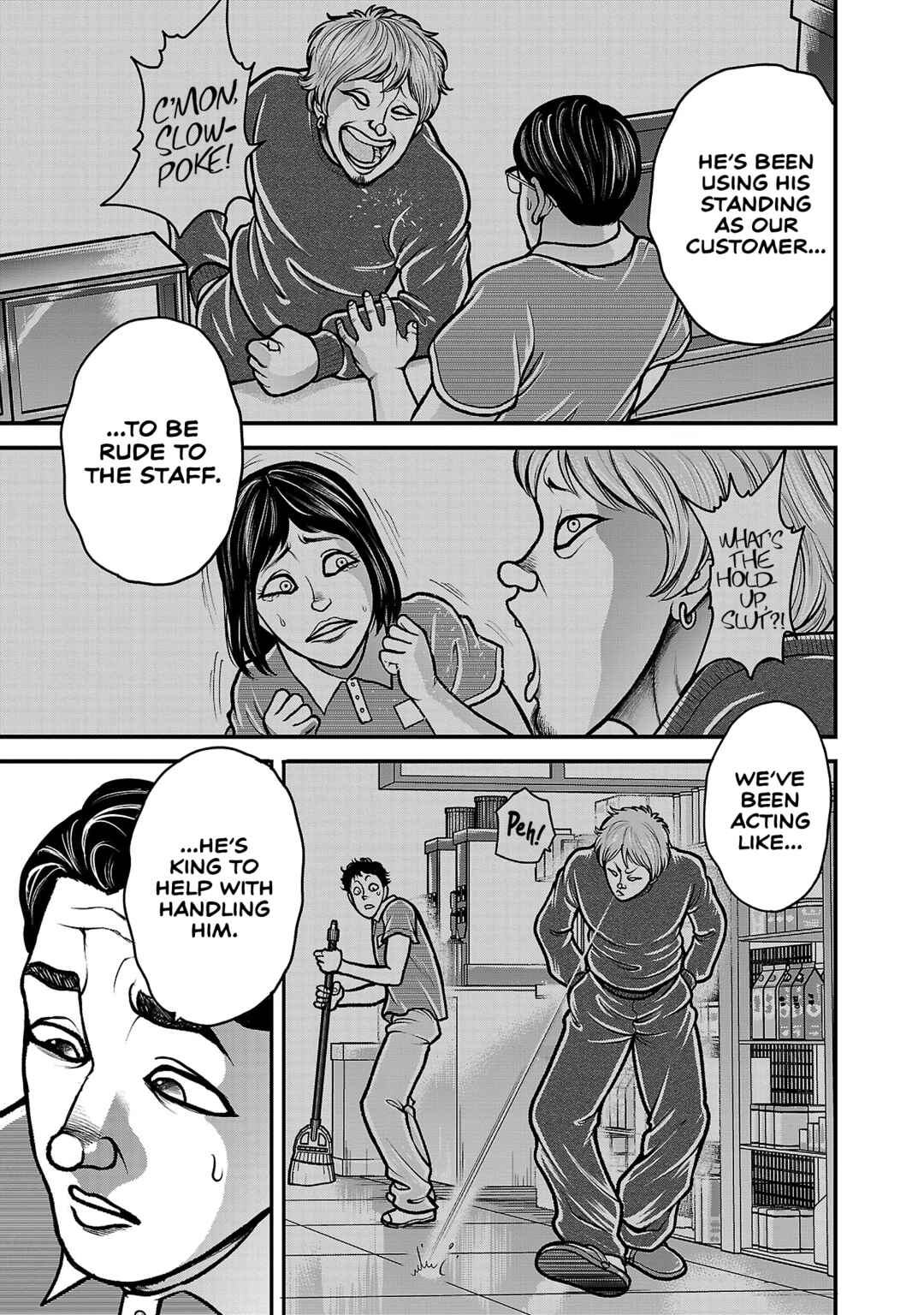 Page 13 Chapter 13 Baki Gaiden: Gaia & Sikorsky - Sometimes Nomura—Two yet Three People Living Together