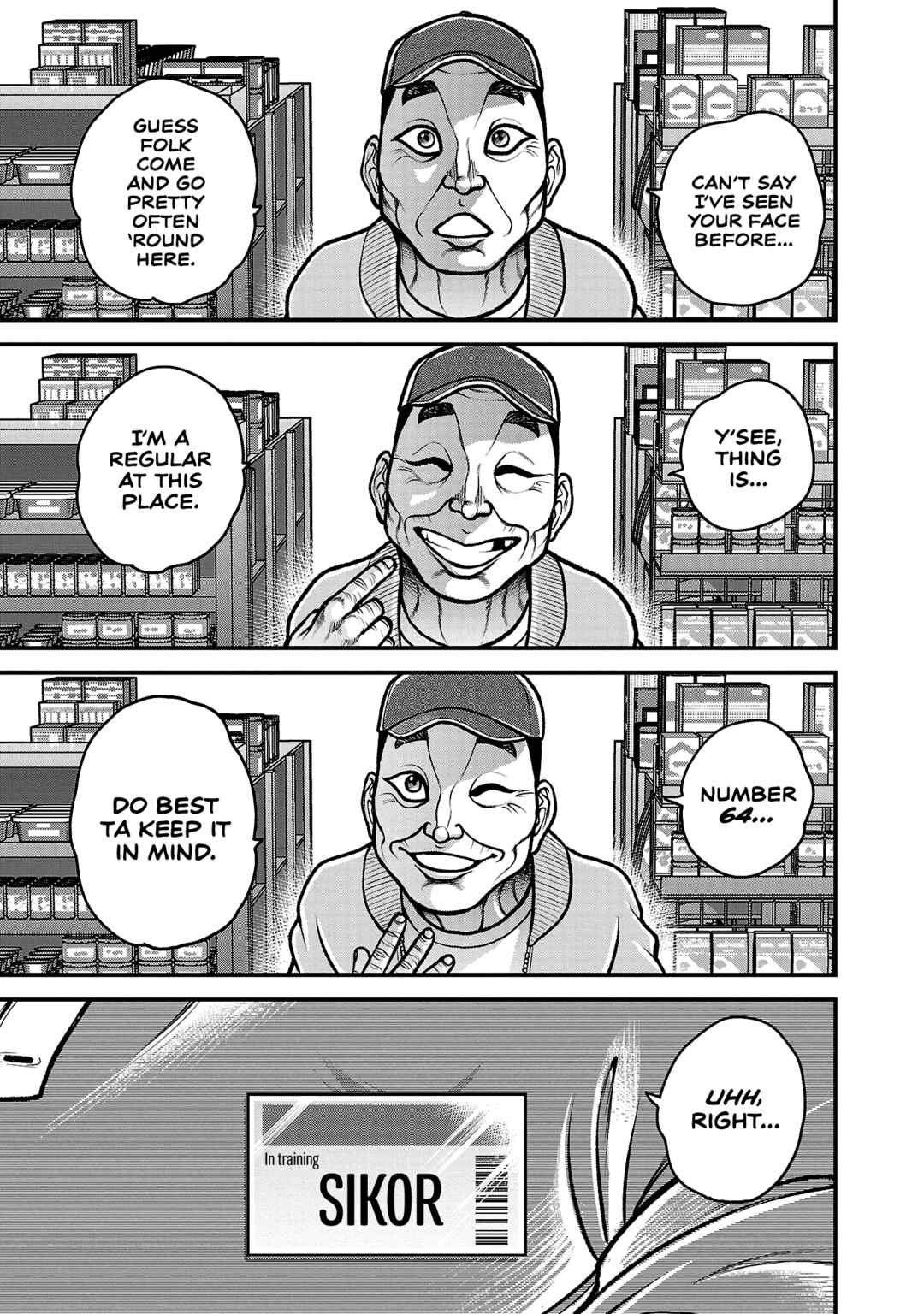 Page 3 Chapter 13 Baki Gaiden: Gaia & Sikorsky - Sometimes Nomura—Two yet Three People Living Together