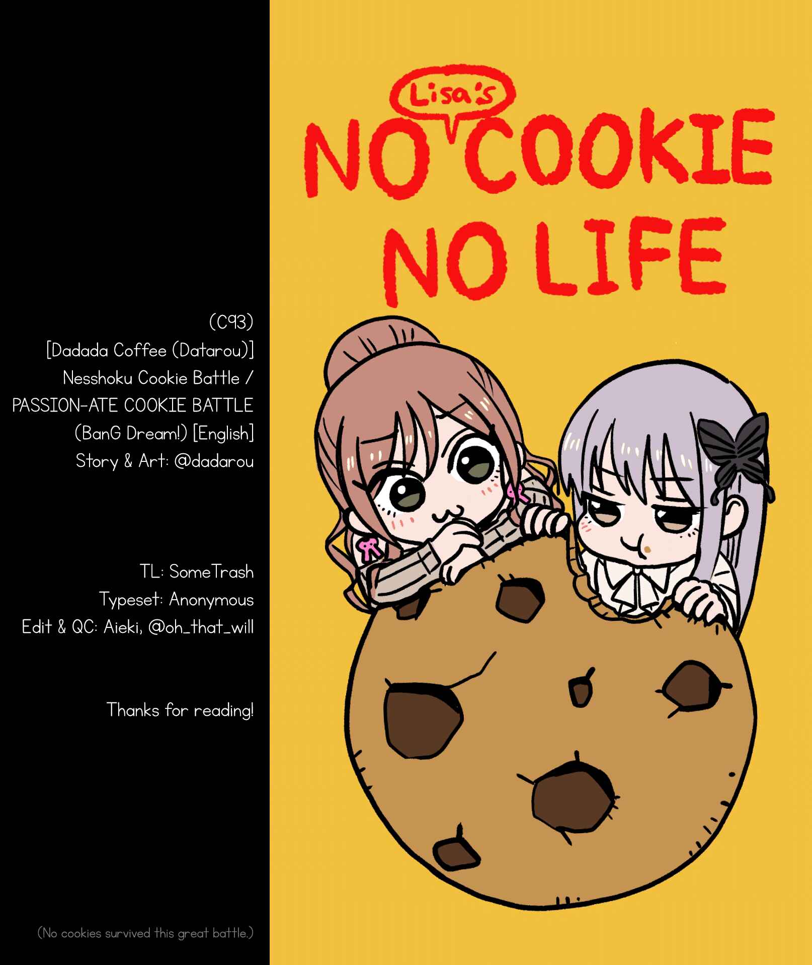 Page 17 Chapter Unknown_fca1 BanG Dream! - PASSION-ATE COOKIE BATTLE (Doujinshi)