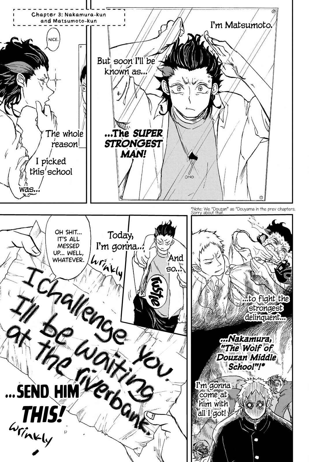 Page 1 Chapter 3 Fluffy Punk, Nakamura-kun