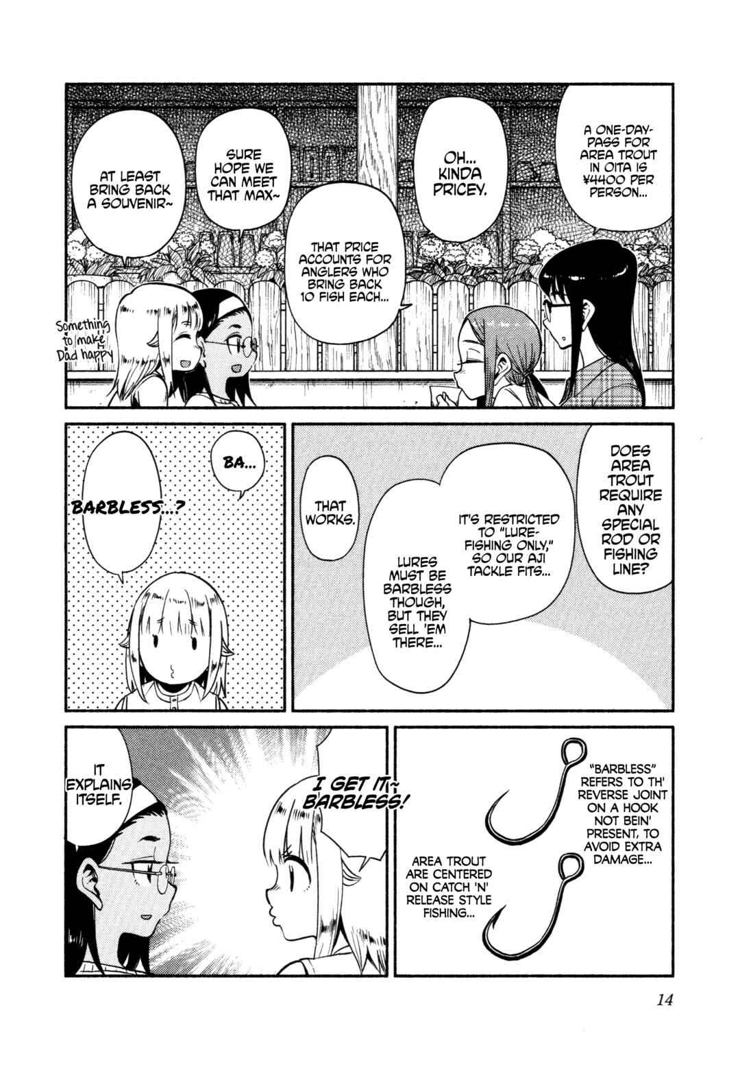 Page 14 Chapter 60 Houkago Teibou Nisshi