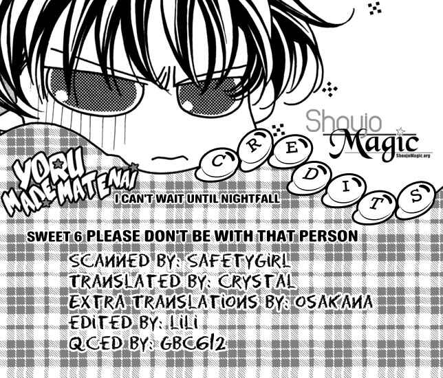 Page 2 Chapter 11 Yoru Made Matenai.