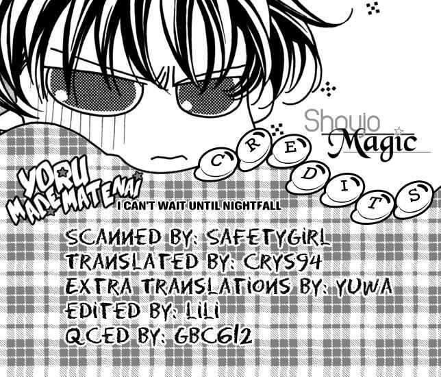 Page 2 Chapter 10 Yoru Made Matenai.