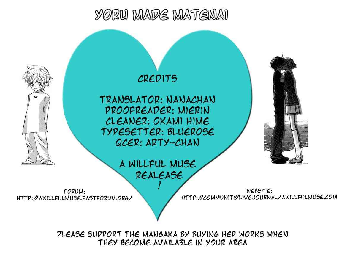 Page 1 Chapter 33 Yoru Made Matenai.