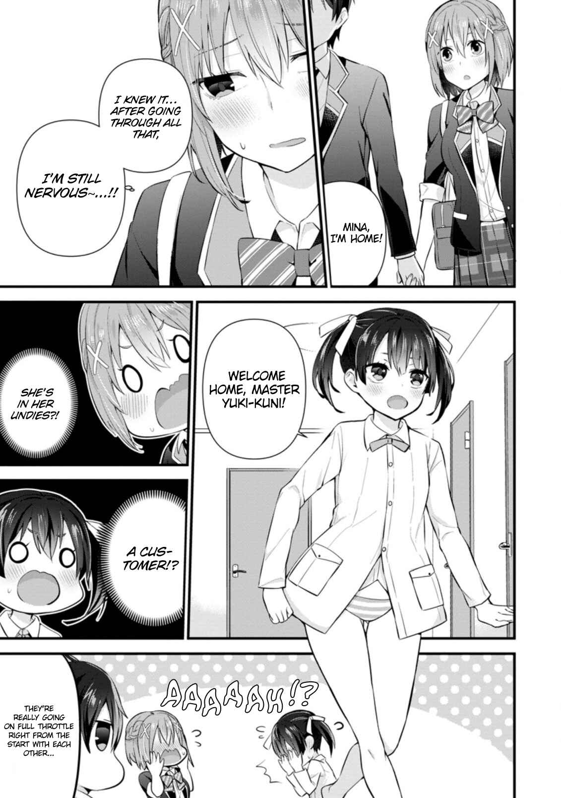 Page 12 Chapter 7 Tonari no Seki ni Natta Bishoujo ga Horesaseyou to Karakattekuru ga Itsunomanika Kaeriuchi ni Shiteita