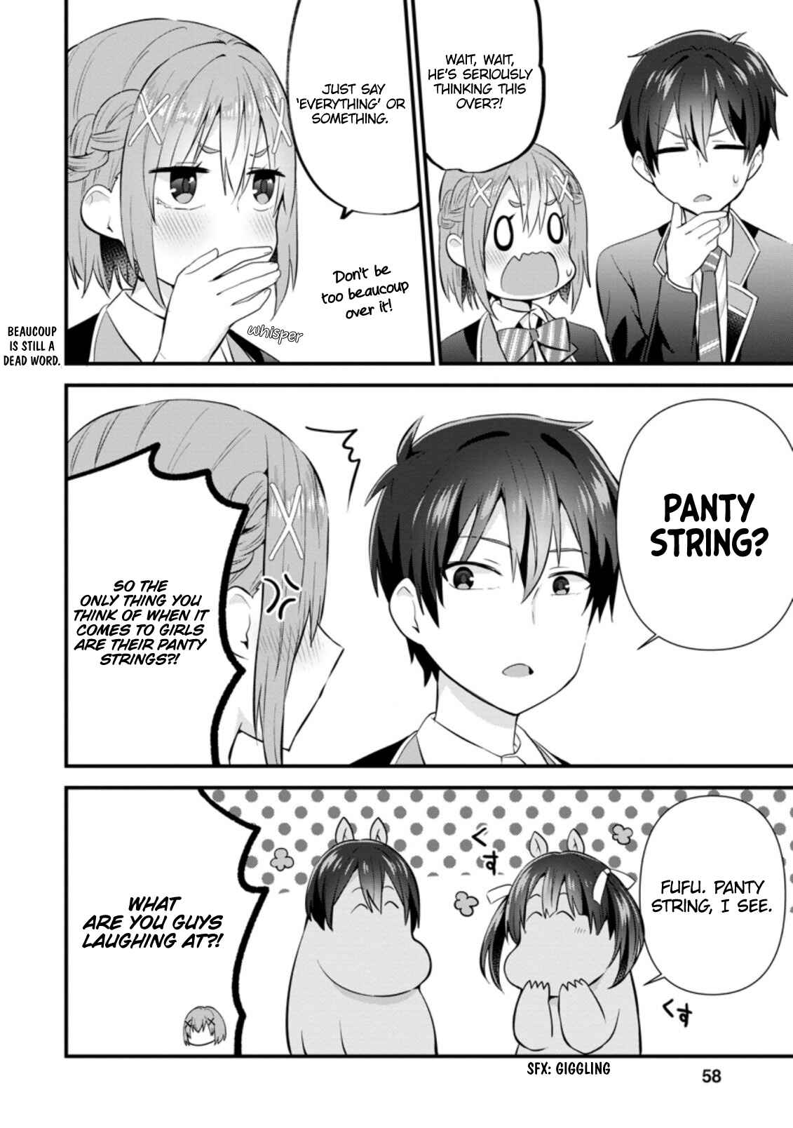 Page 27 Chapter 7 Tonari no Seki ni Natta Bishoujo ga Horesaseyou to Karakattekuru ga Itsunomanika Kaeriuchi ni Shiteita