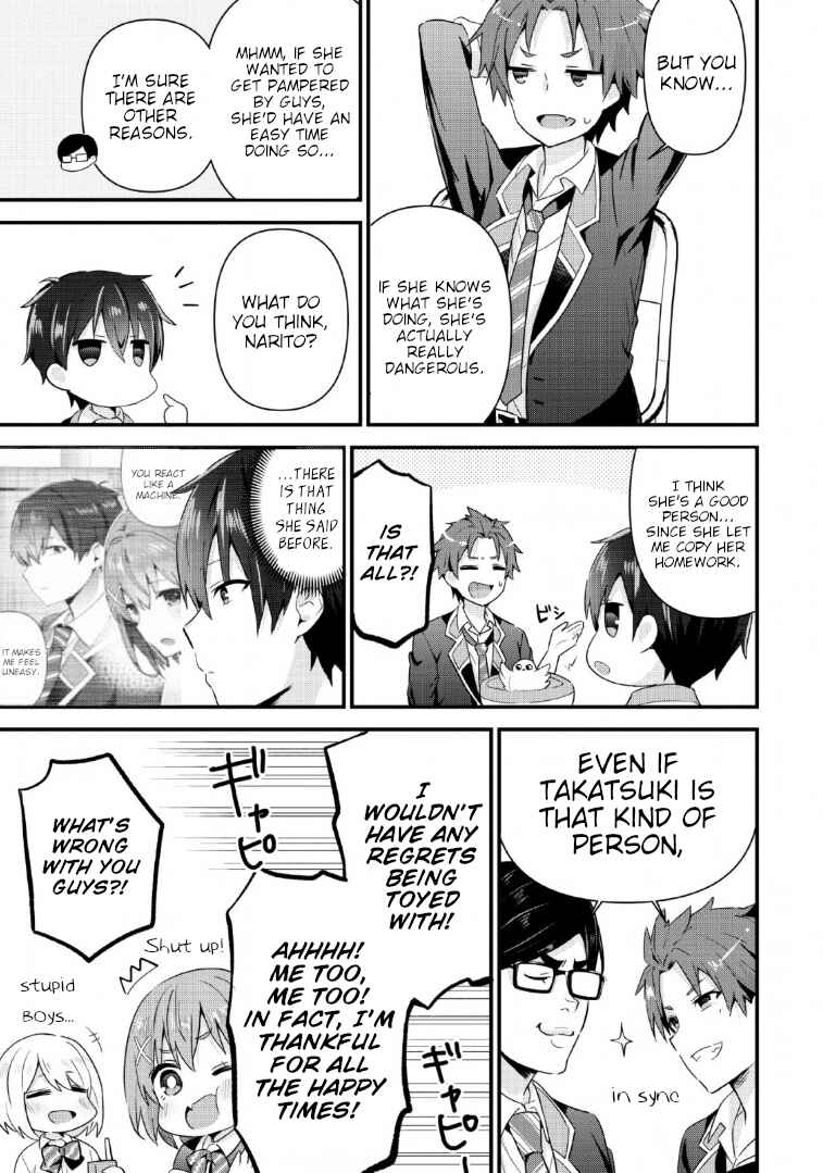 Page 13 Chapter 4 Tonari no Seki ni Natta Bishoujo ga Horesaseyou to Karakattekuru ga Itsunomanika Kaeriuchi ni Shiteita