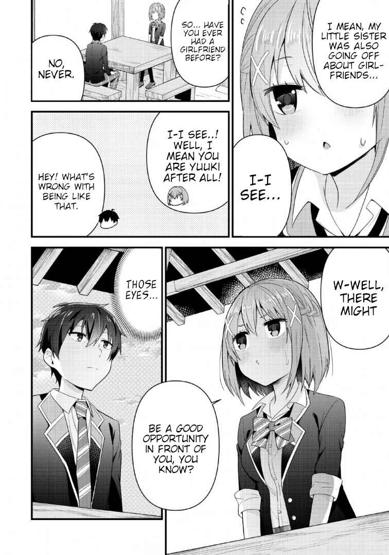 Page 24 Chapter 4 Tonari no Seki ni Natta Bishoujo ga Horesaseyou to Karakattekuru ga Itsunomanika Kaeriuchi ni Shiteita