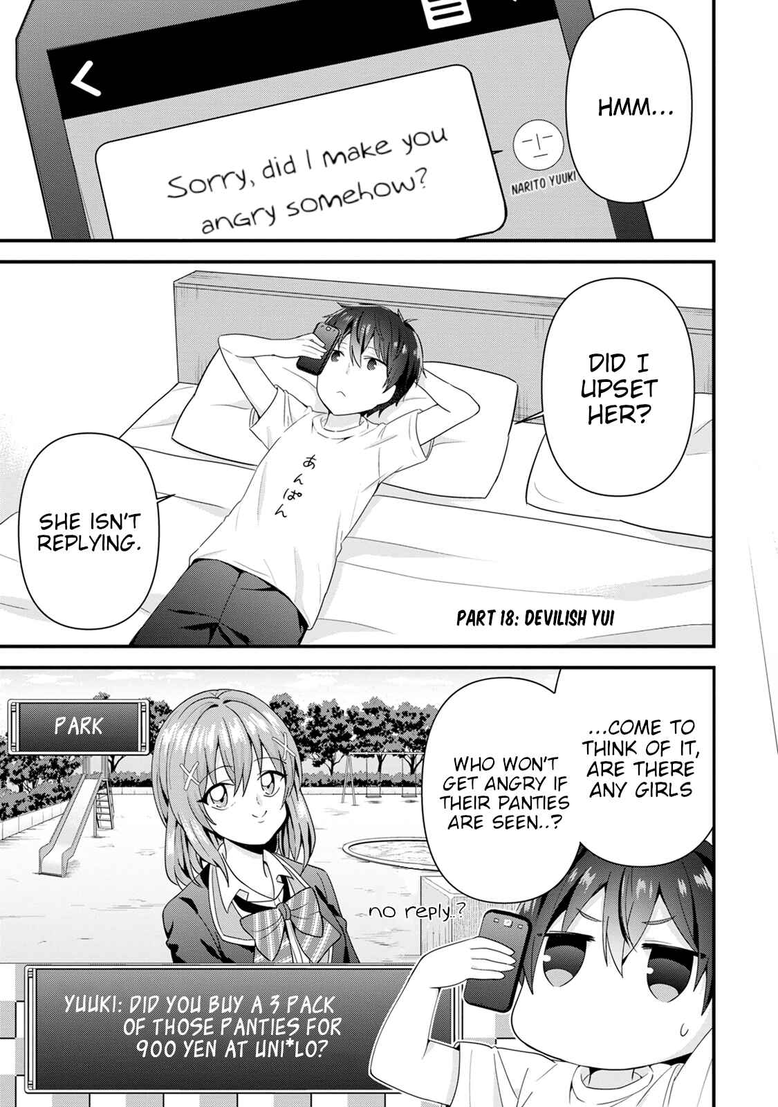 Page 13 Chapter 5 Tonari no Seki ni Natta Bishoujo ga Horesaseyou to Karakattekuru ga Itsunomanika Kaeriuchi ni Shiteita