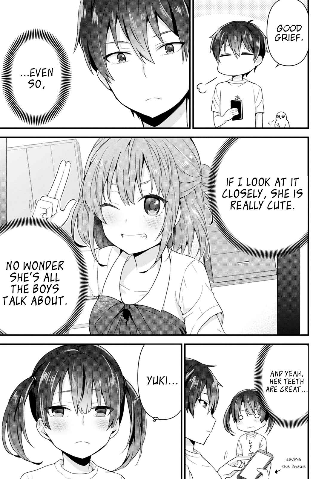 Page 19 Chapter 5 Tonari no Seki ni Natta Bishoujo ga Horesaseyou to Karakattekuru ga Itsunomanika Kaeriuchi ni Shiteita