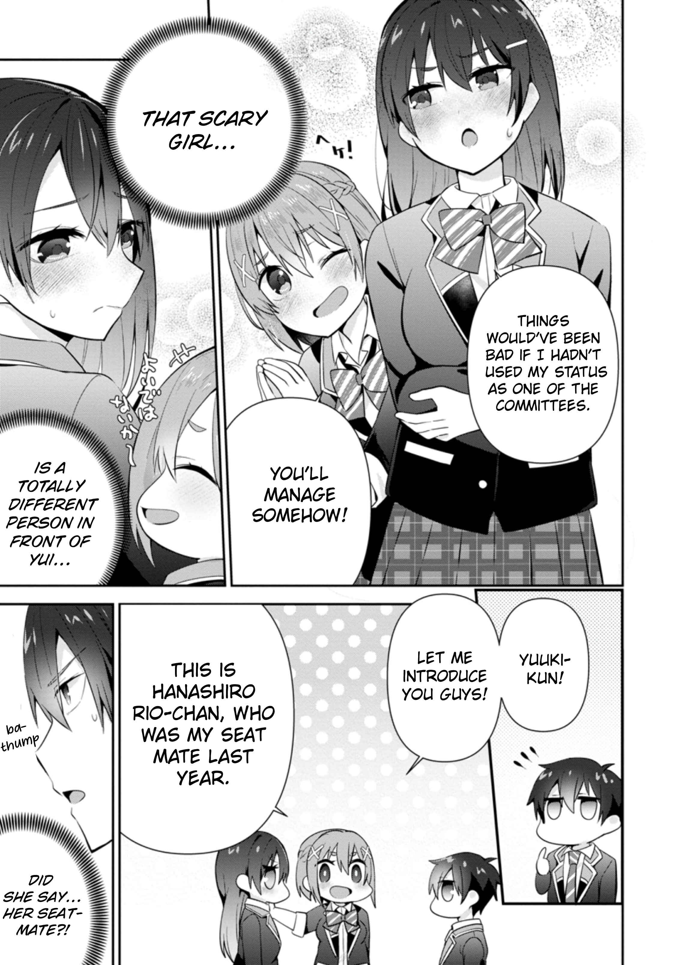 Page 14 Chapter 11 Tonari no Seki ni Natta Bishoujo ga Horesaseyou to Karakattekuru ga Itsunomanika Kaeriuchi ni Shiteita