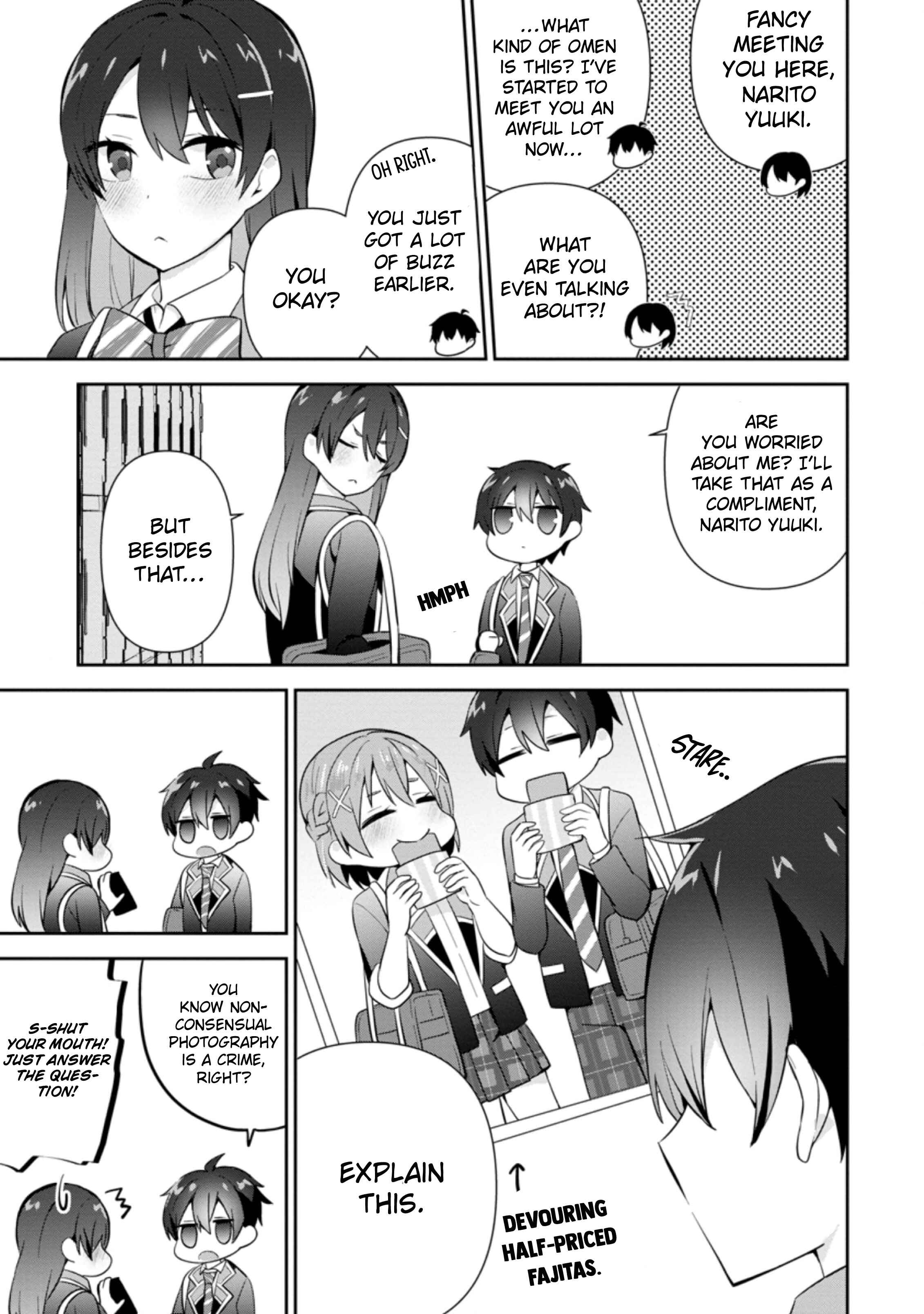 Page 22 Chapter 11 Tonari no Seki ni Natta Bishoujo ga Horesaseyou to Karakattekuru ga Itsunomanika Kaeriuchi ni Shiteita