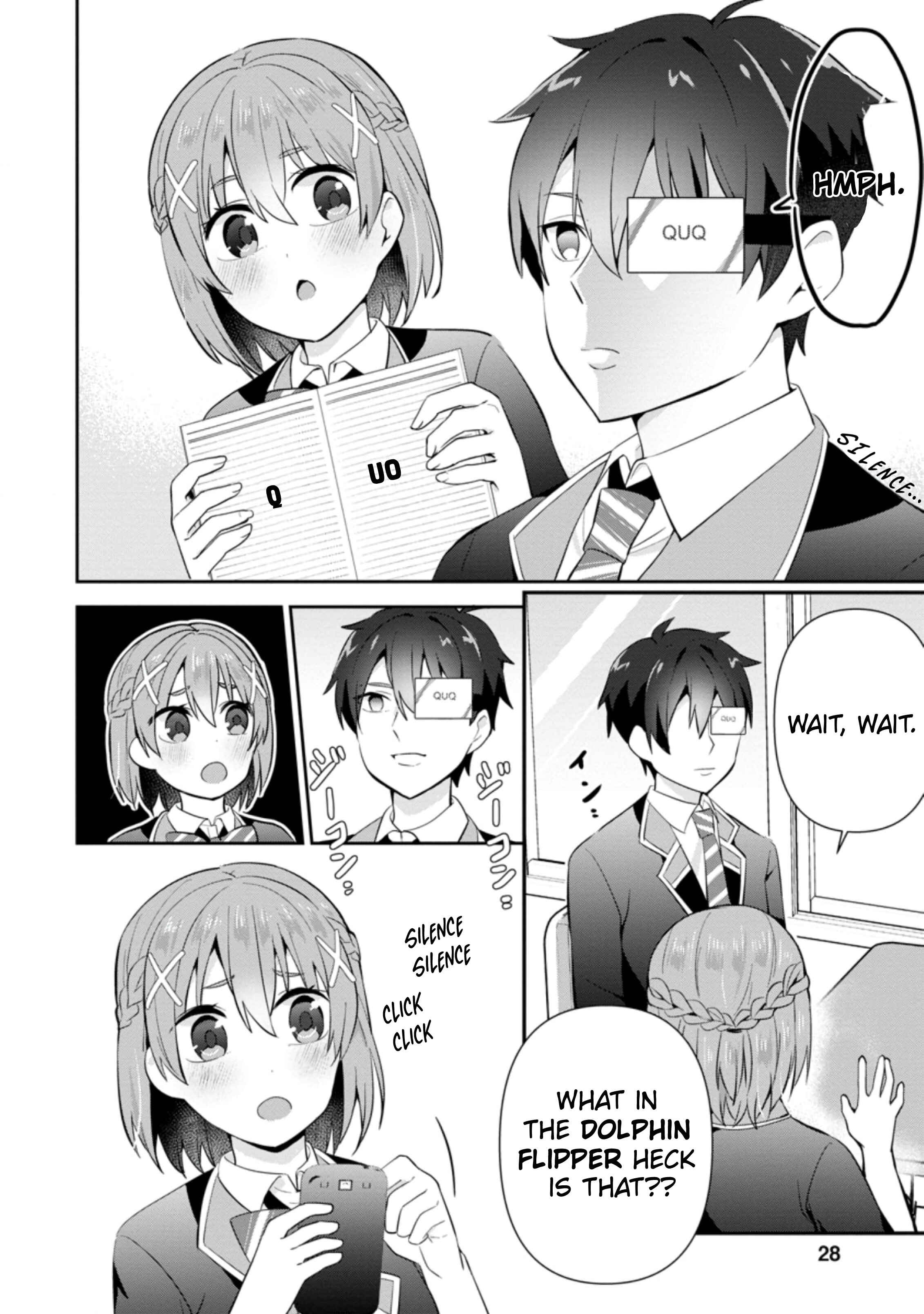 Page 27 Chapter 11 Tonari no Seki ni Natta Bishoujo ga Horesaseyou to Karakattekuru ga Itsunomanika Kaeriuchi ni Shiteita